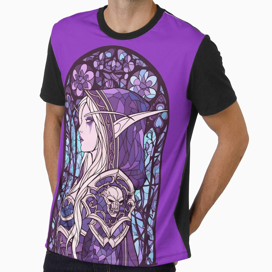 Stained Glass Sylvanas by SchellStation