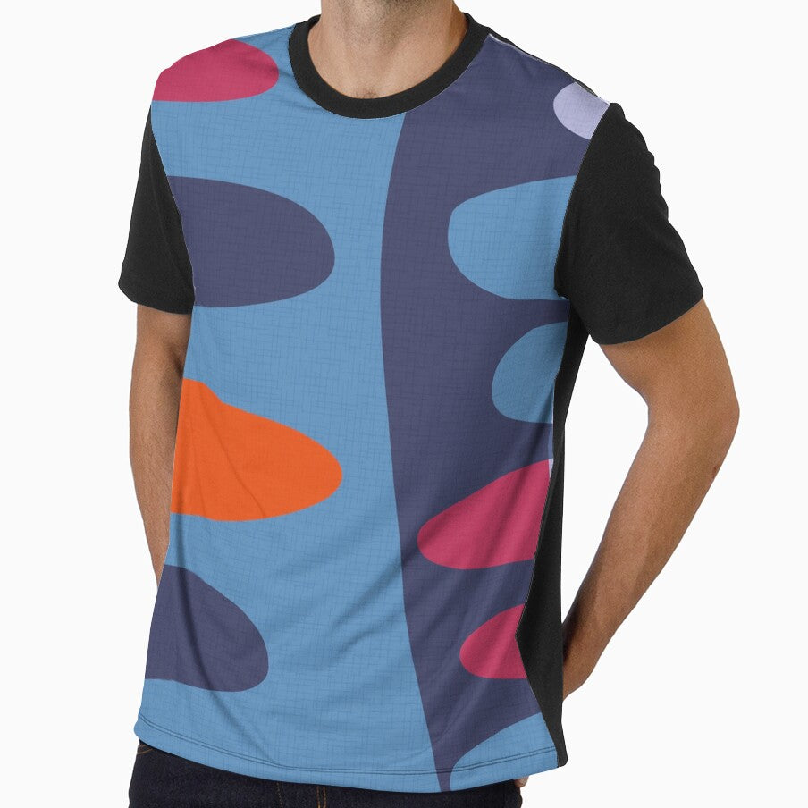 MCM abstract shapes - colorful by JMgraphic