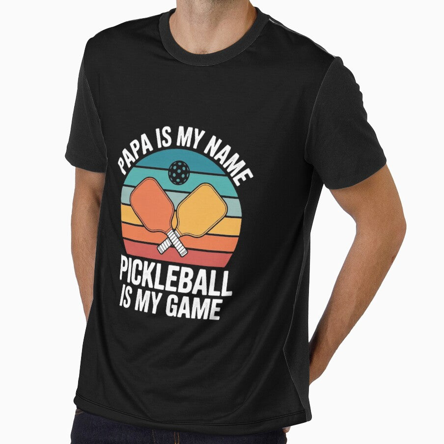 Papa Pickleball Sunset Gift by Rrettgison