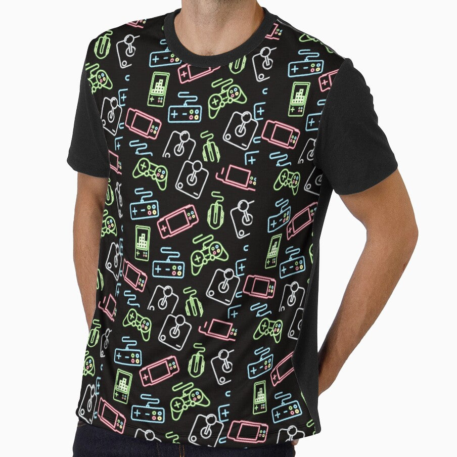 Gaming device icons pattern - Illustration design by Nemesiscrowd