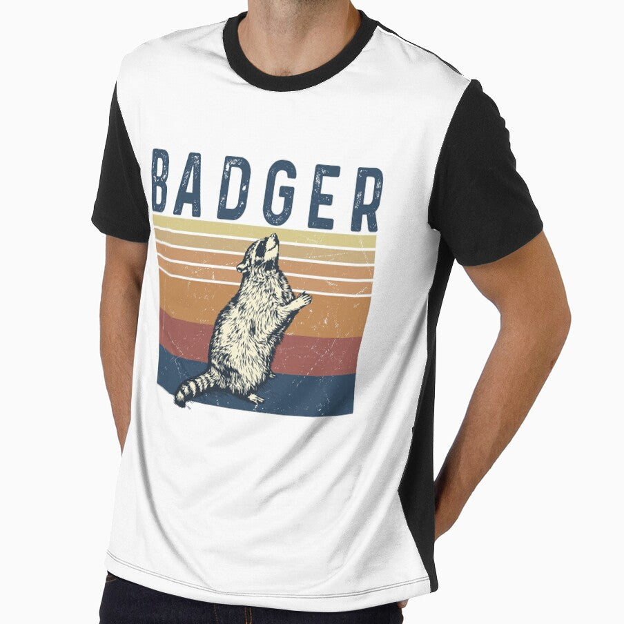 Badger Retro by OttilieJacon