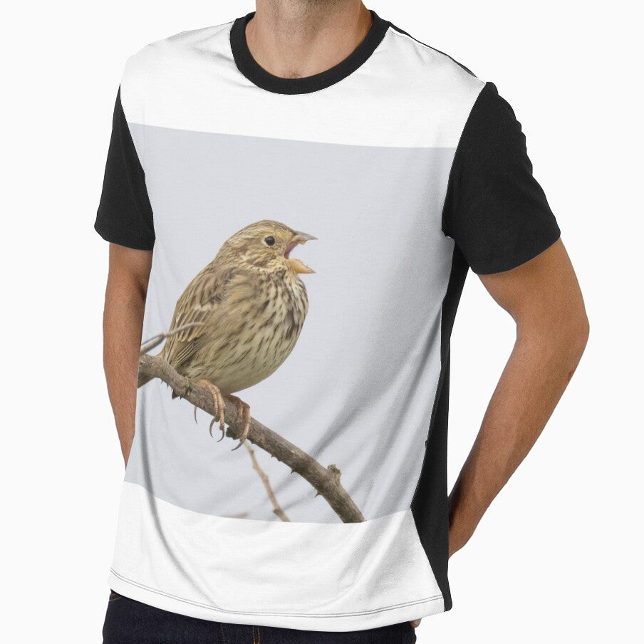 Corn Bunting by LaurenTucker