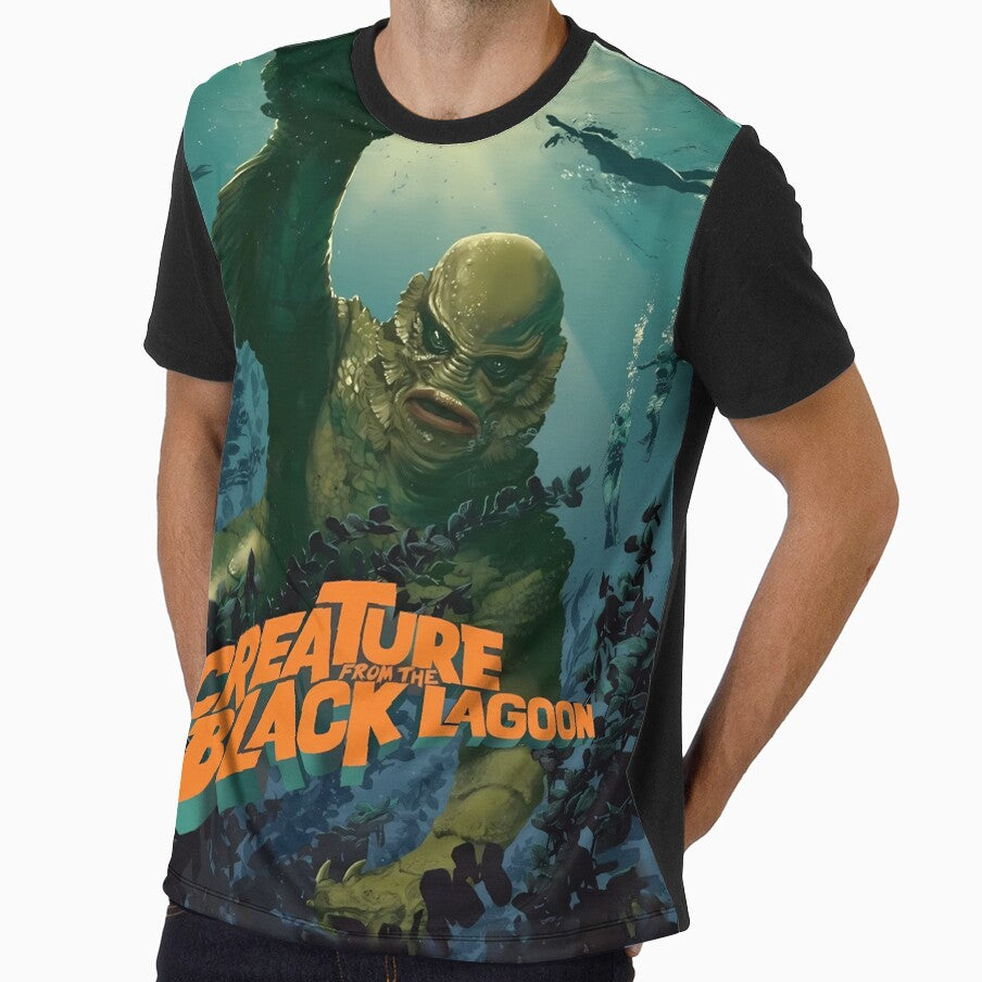 Creature from the Black Lagoon (1954) – Classic Horror Movie Poster by CentrylArt