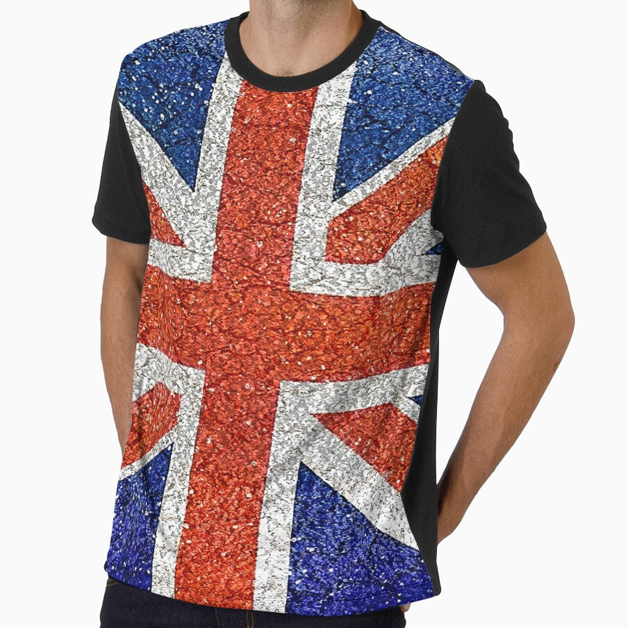 England Flag Grunge by DFLC Prints