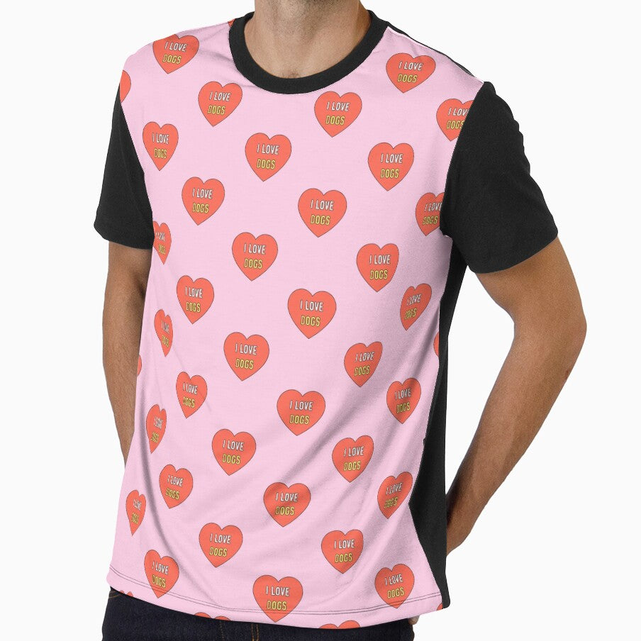 I Love Dogs Heart by Adam Regester