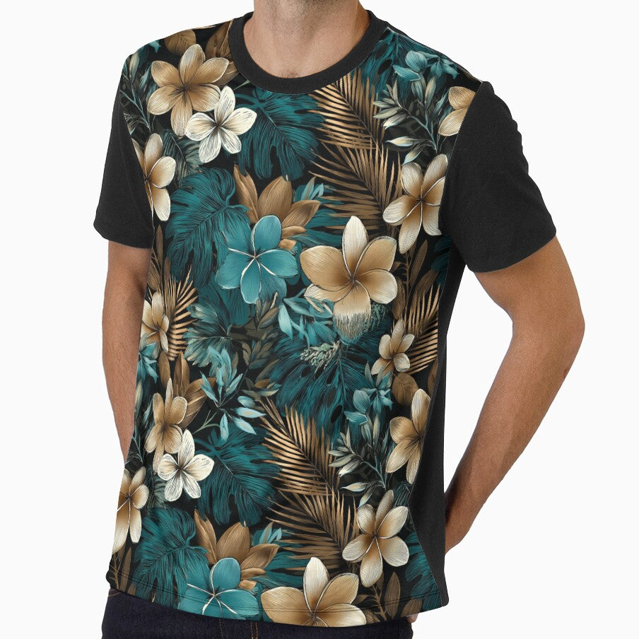 Artistic Tropical Floral - Flower Floral Print  - Valentine Gifts For Him by RoyalStarsPatts