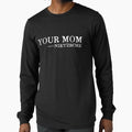 Your Mom - Nietzsche Quote Philosophy Humor by thedangernoodle