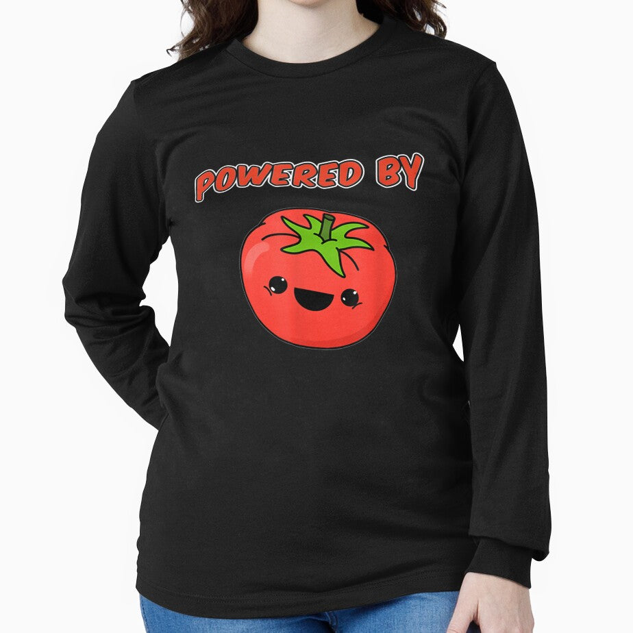 Powered By Tomatoes Kawaii Tomato by jerrie9