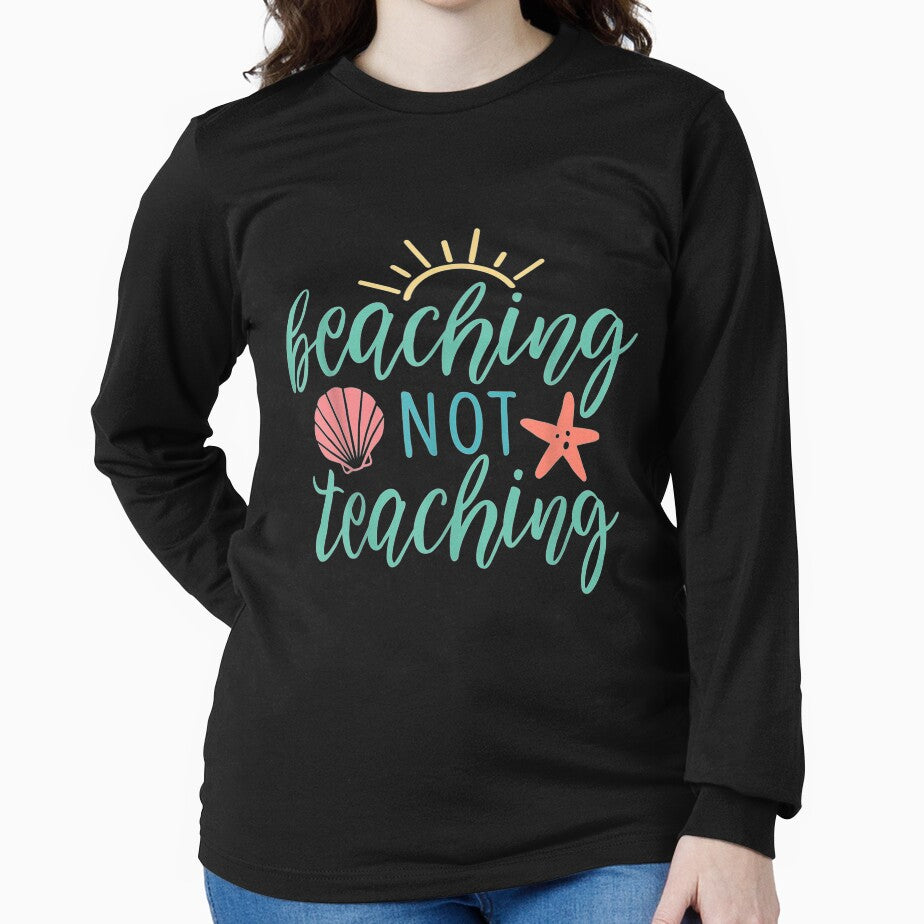Holiday Vacation Beaching Not Teaching by tashiav