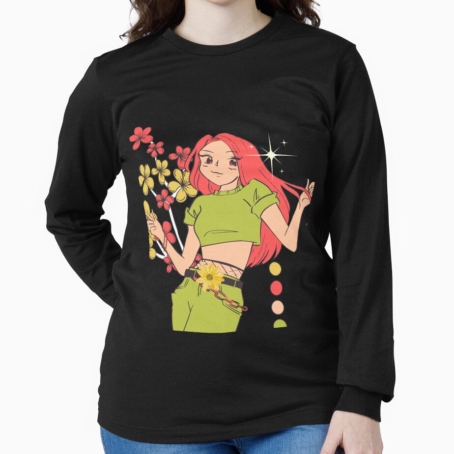 Flower T-shirt by Sparkly-Station