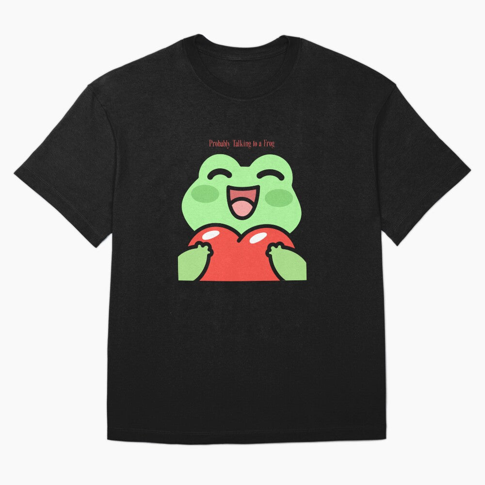 Probably Talking to a Frog Cute Frog Lover Funny Shirt by Homelife3