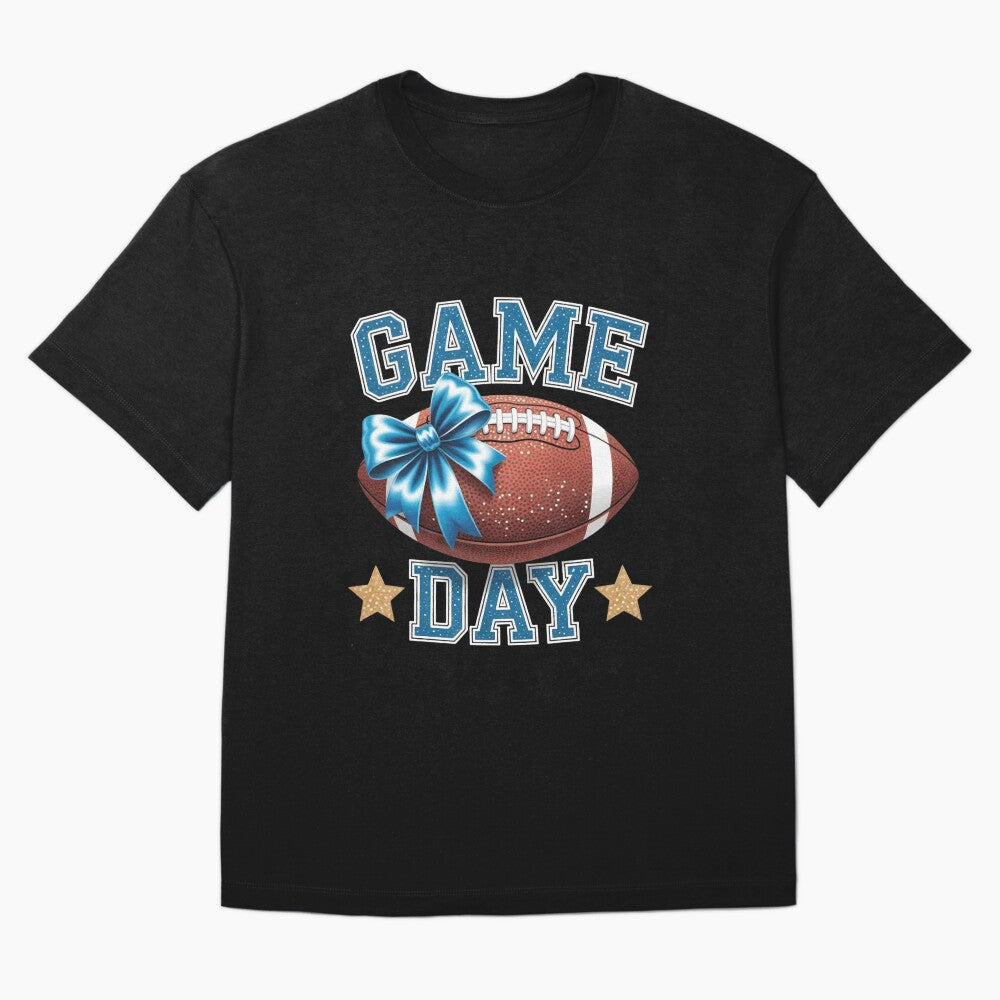 Game Day Football Season Football Mama T-Shirt by Tadruickshank