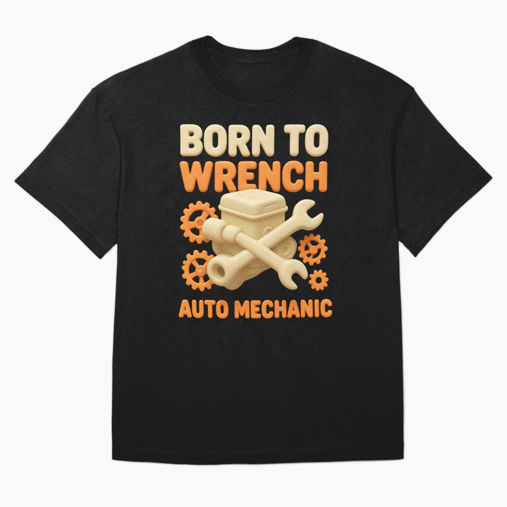 Born To Wrench | American Auto Mechanic Shirt by LabCore