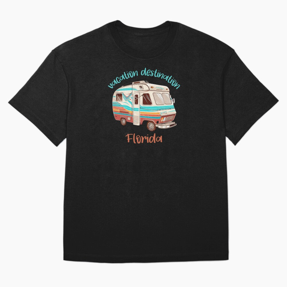 Vacation Destination Florida T-Shirt by MarqisStudio