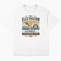 American Electrician T-Shirt |  Electrician Style by AGRO ART
