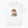 Kawaii Otter With Hawaiian Shirt by CanvasCutie
