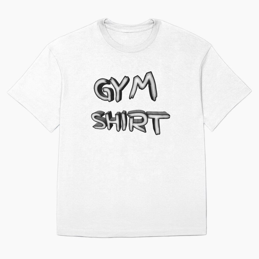 3D GYM SHIRT funny gym by Drawix