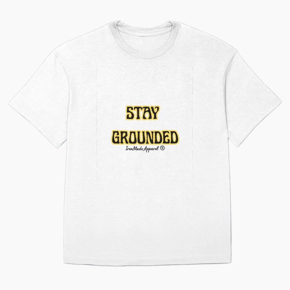Stay Grounded Electrician Shirt – Funny Electrical Worker T-Shirt for Linemen, Journeymen & Electricians with Trade Humor by IronMade Apparel