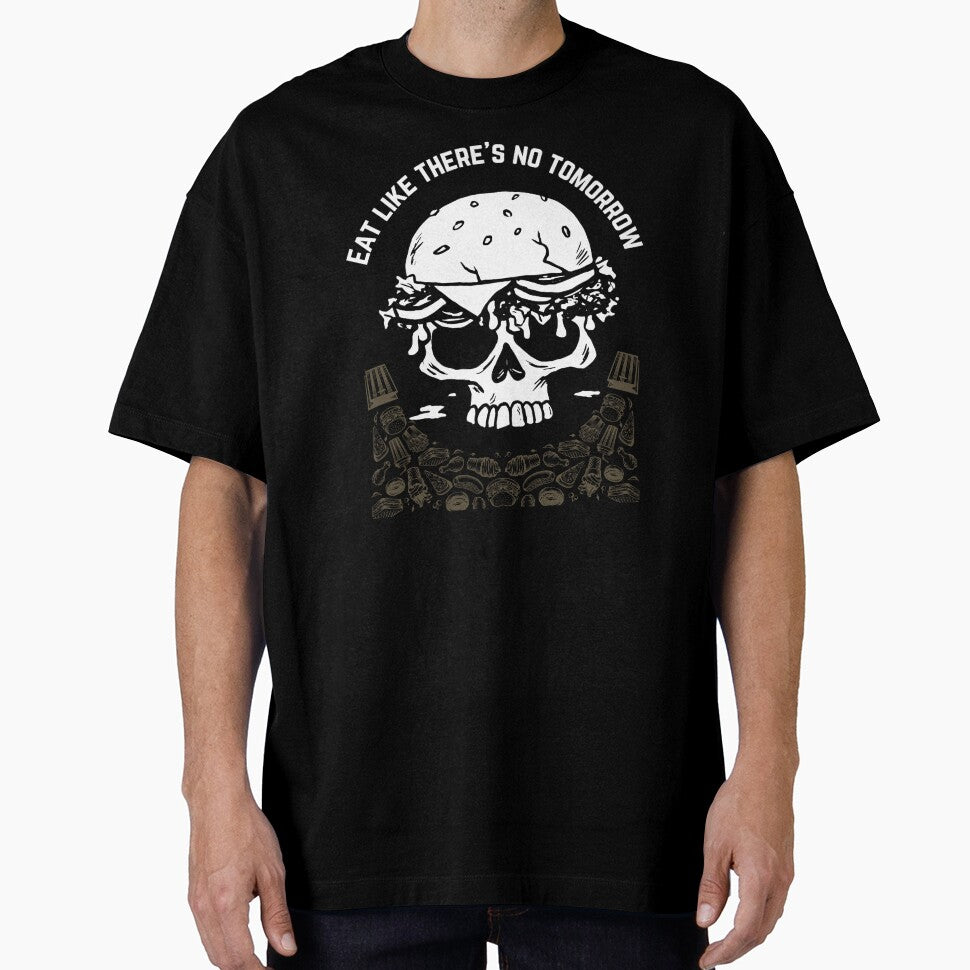 eating burger by darkthings design