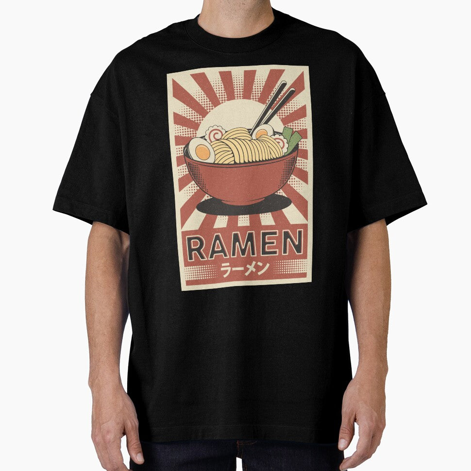 Retro Vintage Japanese Ramen Poster by nomu-nomu