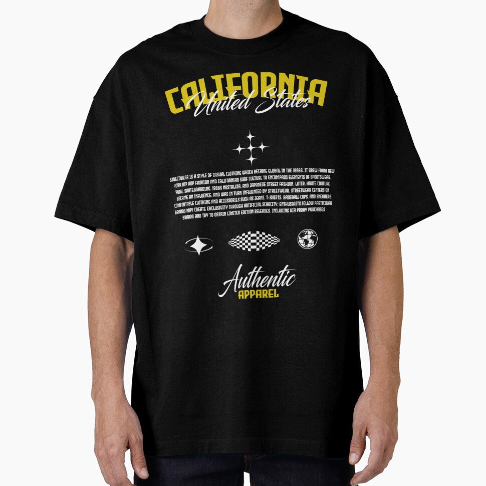California United States Streetwear by NF Designs Studio DTF