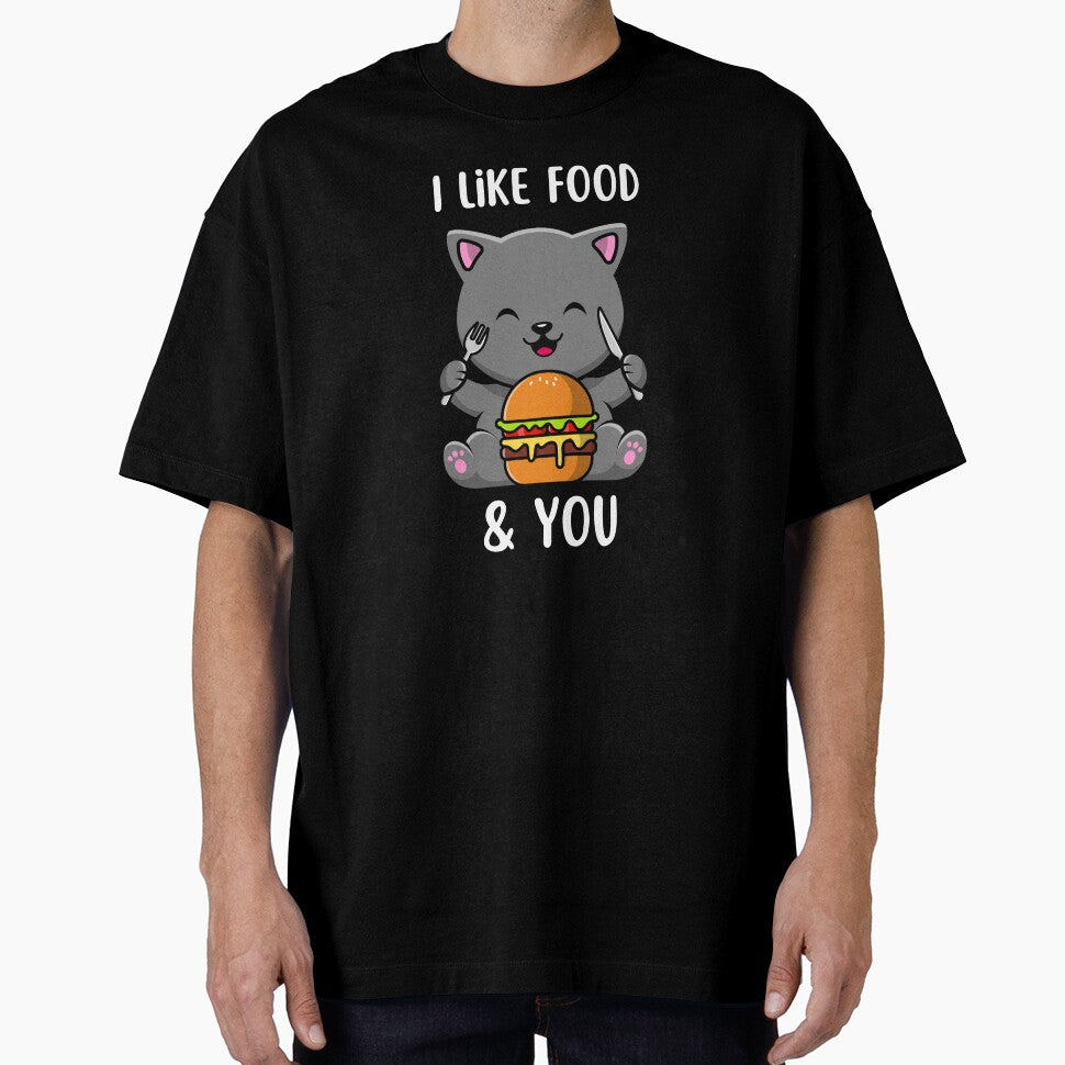 I like food & you ;GIFT FOR LOVER FOOD. by AMERZAGUE DESIGN
