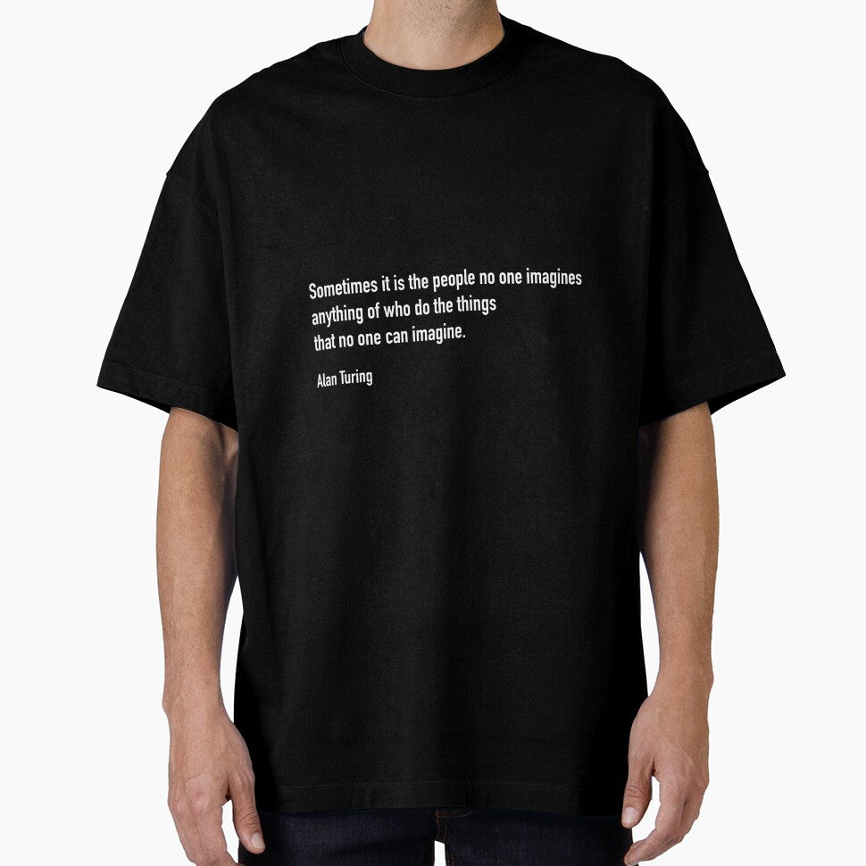 Alan Turing's famous quote by Hippo Quotes