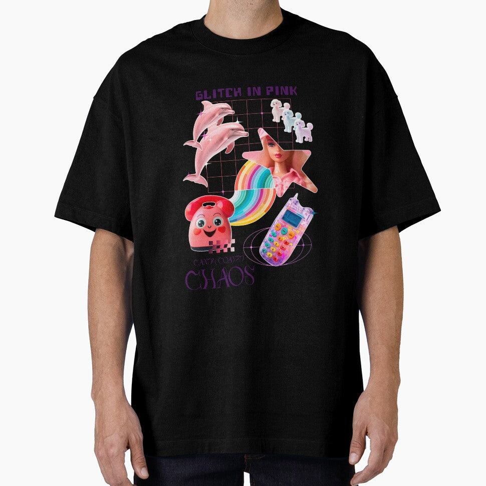 Glitch In Pink by Eccentriquee