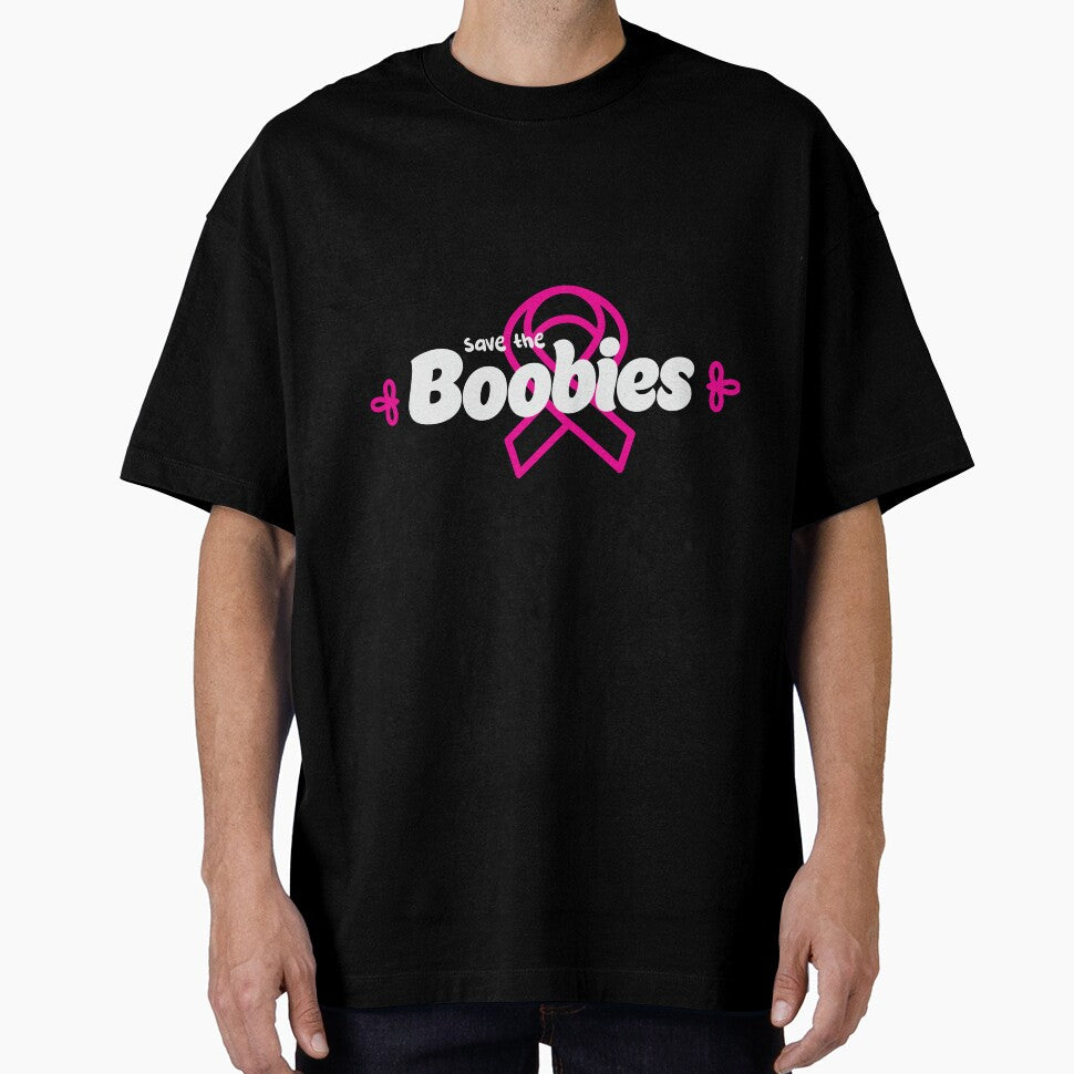 Save The Boobies Breast Cancer Awareness Tee by AllStarMerch