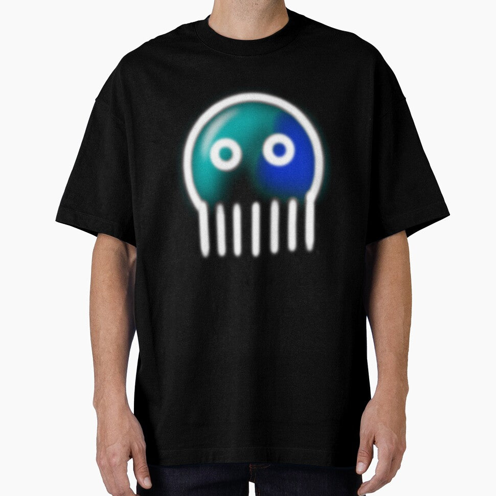cute skull Jellyfish with blue by M-Lorentsson