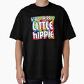 Trippy Little Hippie design, Hippie Tee, Psychedelic graphic by Lisbob