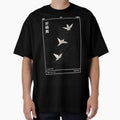 Dancing Origami Cranes 折鶴舞 | Origami Crane Shirt | Japanese Paper Crane Design by Cats&Kanji