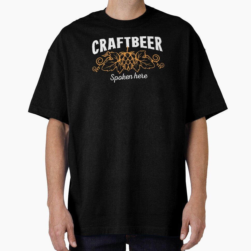 Beer Lover Craft Beer Spoken here Birthday Gift Idea by haselshirt