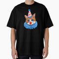 Silly Clown Cat by Cassie Duff