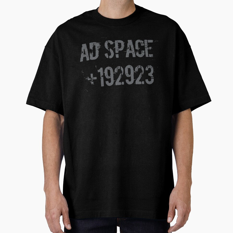 Advertising space funny print, original idea print, unusual print for people who value originality by Monikatees