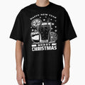 Christmas holiday with inscriptions cocktail lemon essential t-shirt by ougraz24