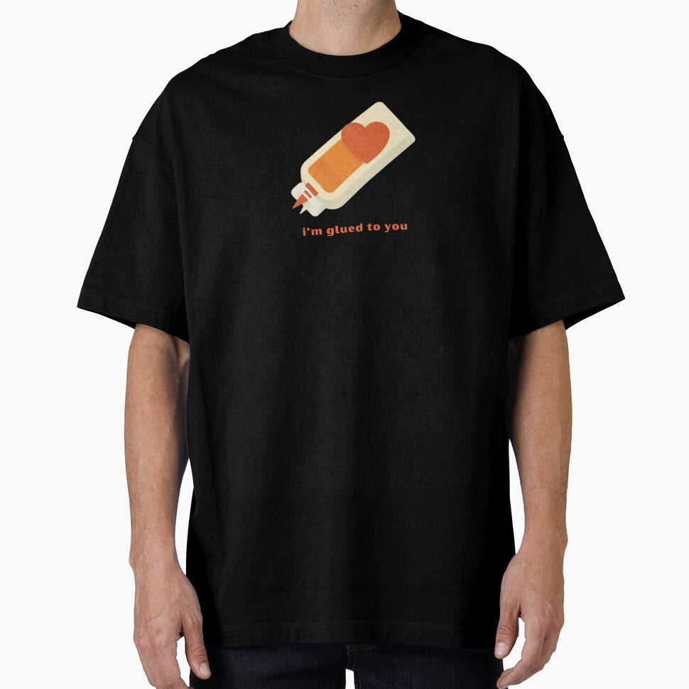 I’m Glued To You - Cute Pun | TeeHee Puns Funny Design by TeeHee Puns