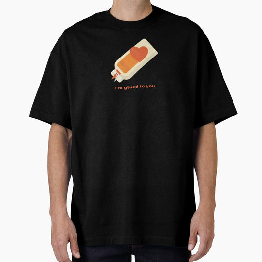 I’m Glued To You - Cute Pun | TeeHee Puns Funny Design by TeeHee Puns