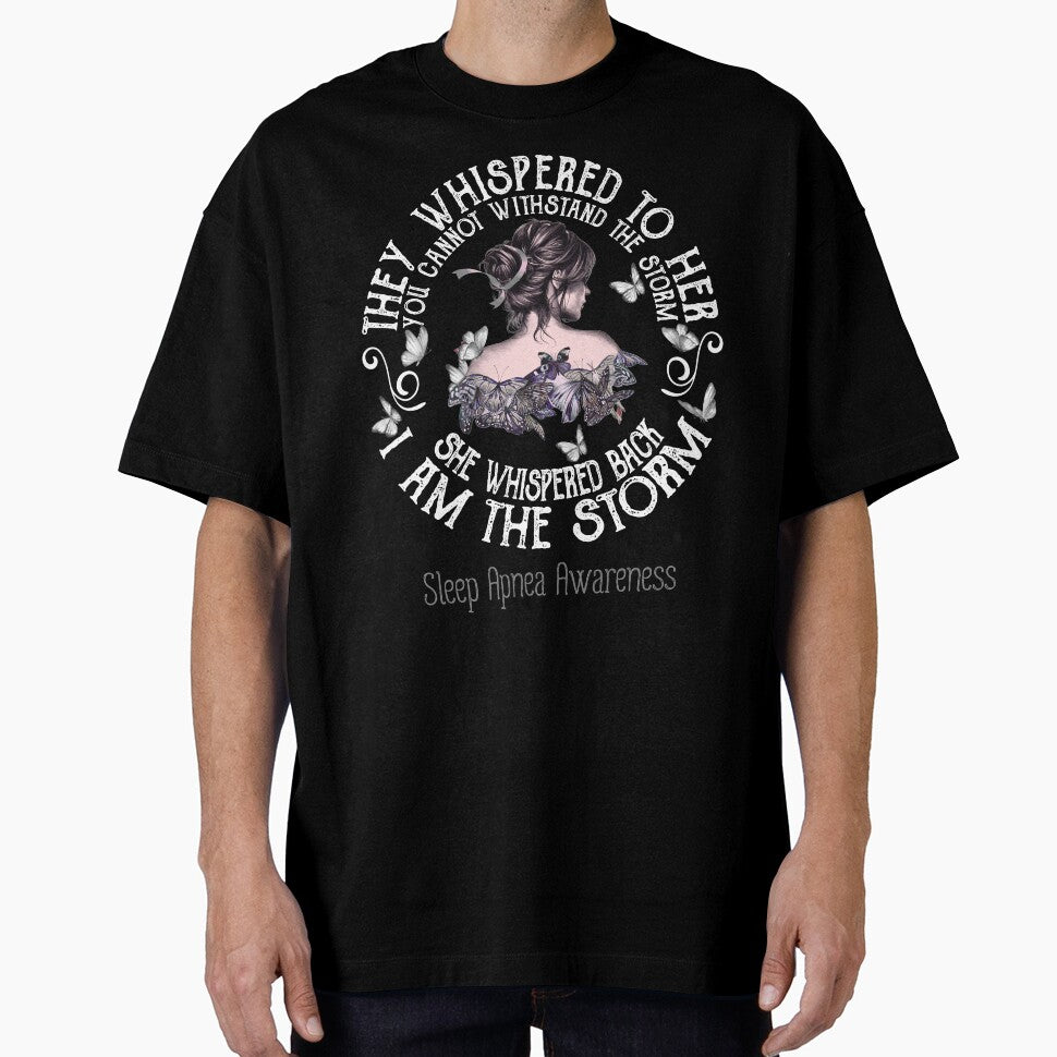 Women Sleep Apnea Warrior I Am The Storm by Grooffos