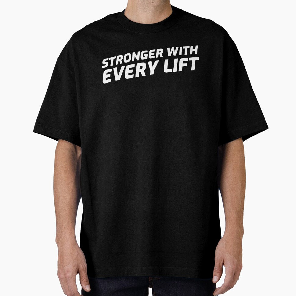 Stronger With Every Lift by GymMotivation