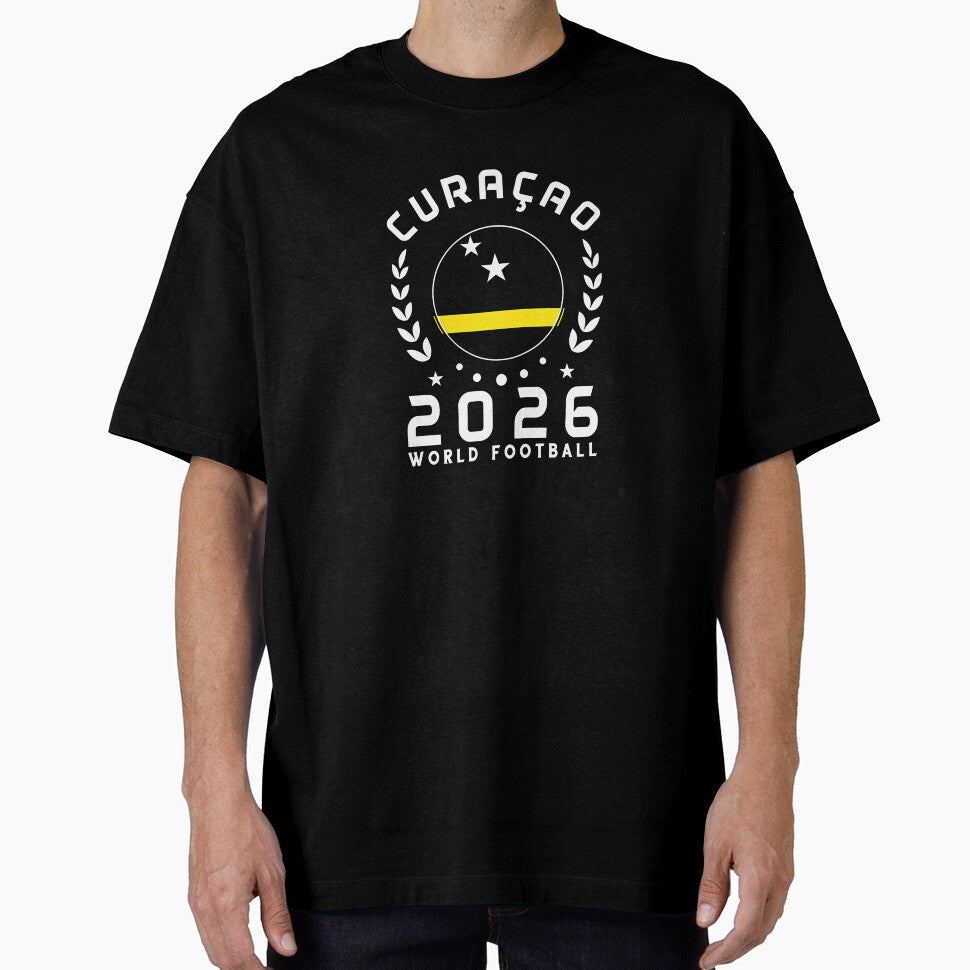 World Cup 2026 Curacao Football Fan Curacaoan Supporter T-Shirt_85310550 by kevincuellar