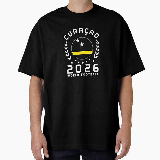 World Cup 2026 Curacao Football Fan Curacaoan Supporter T-Shirt_85310550 by kevincuellar