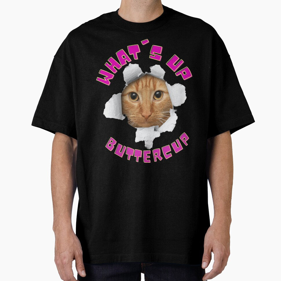 What'S Up Buttercup Cat by DanielleEllis8