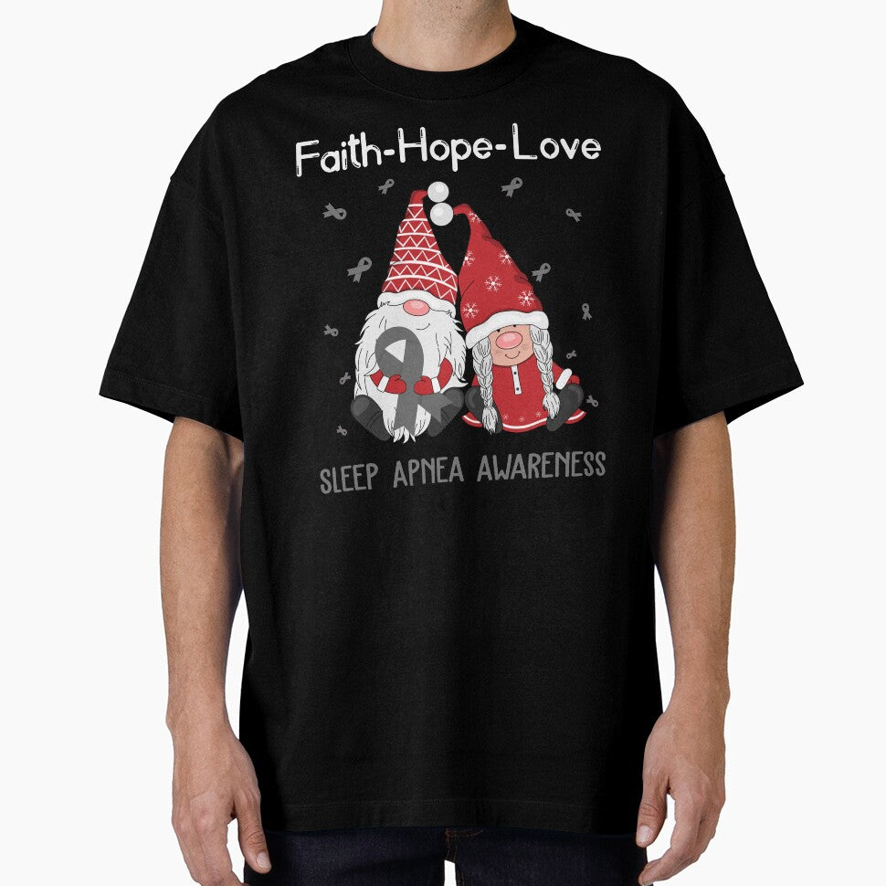 Faith Hope Love Sleep Apnea Awareness by Sabfit