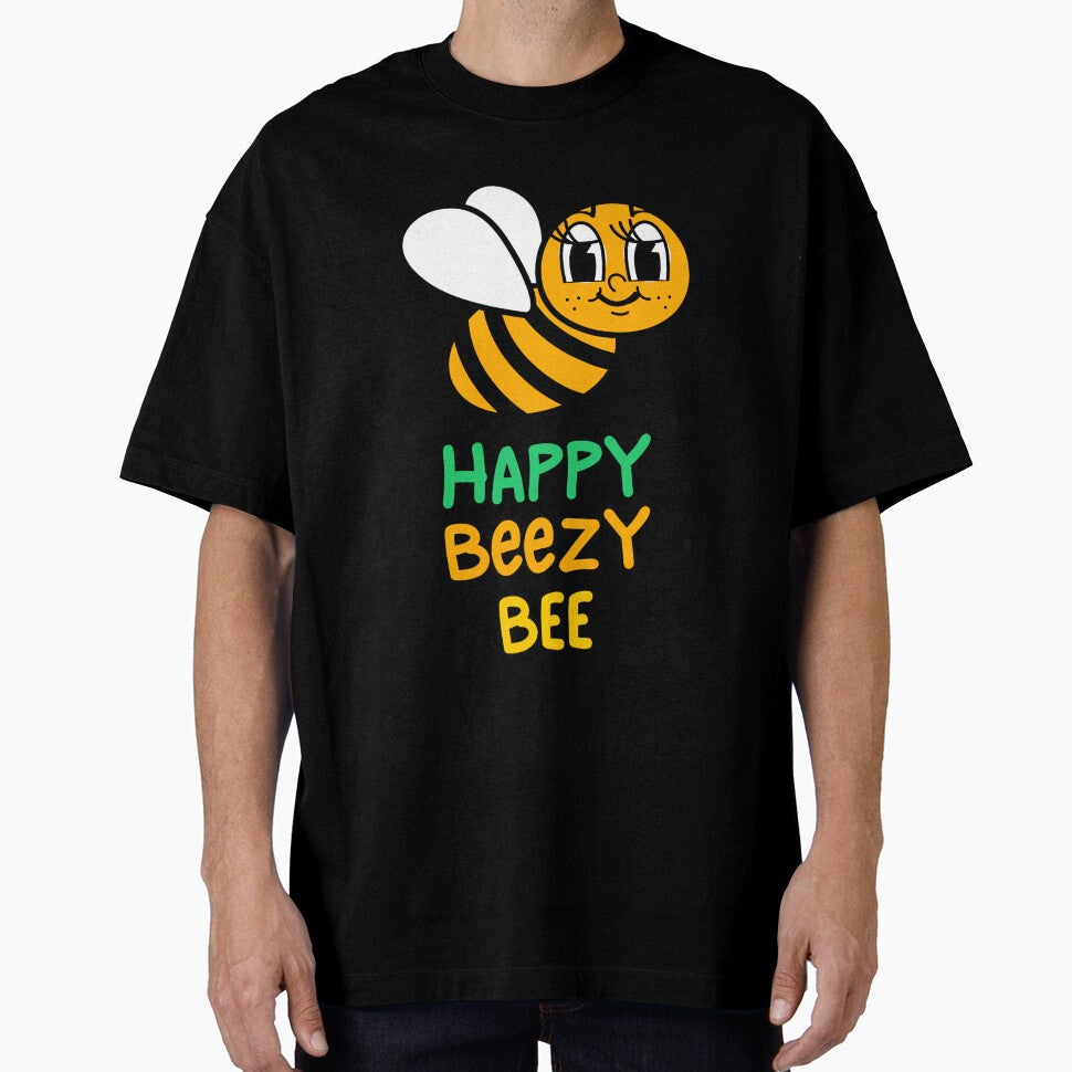 Happy Beezy Bee short sleeve onesie by Belle Treasure Chest by Luetta  Stuger- Fleming