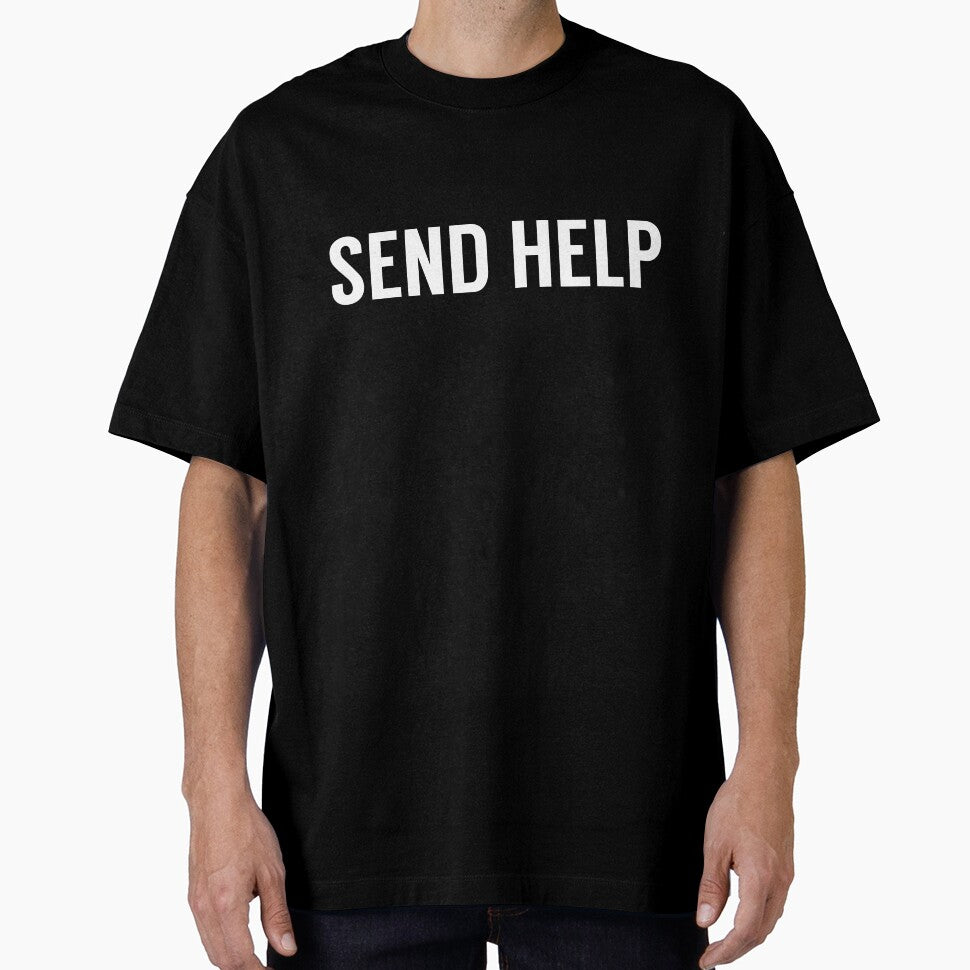 Send Help Typography by tinyteacups