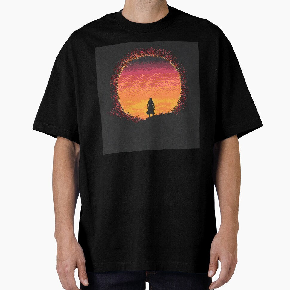 Journey's Beginning - Pixel Silhouette by ClubVacay