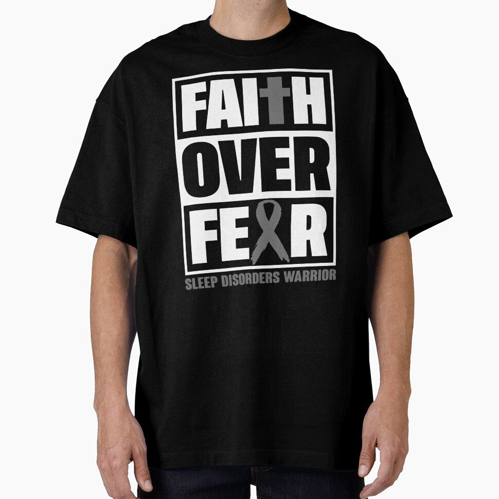 Faith Over Fear Sleep Disorders Awareness by Gillosina
