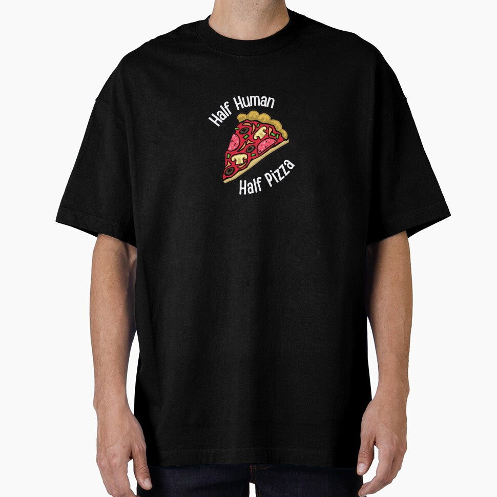 Half Human Half Pizza Design by tiredandbored