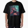 Retro Art Blue Hair Girl From Cyberpunk Beautiful by pexoboy